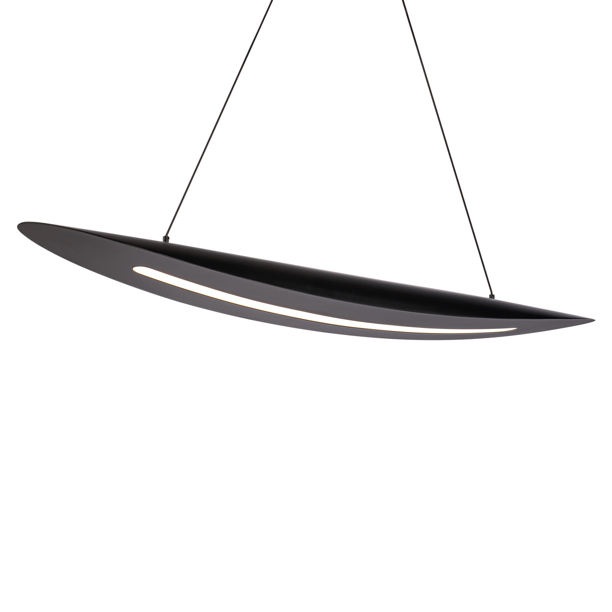 Modern Forms Black Jack Linear Pendant Pendant Modern Forms Black 43.75x8.125x3 