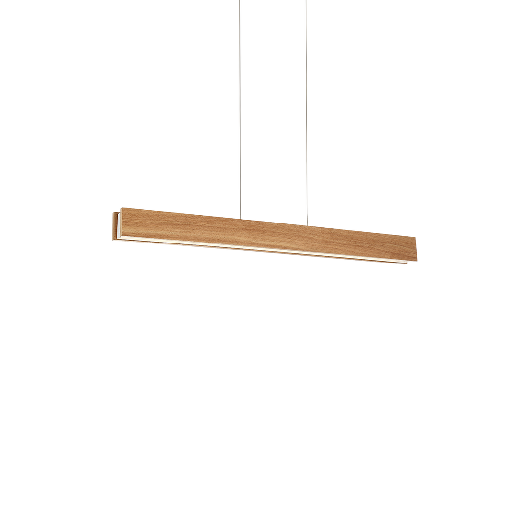 Modern Forms Drift Linear Pendant Pendants Modern Forms Walnut 38x2x3 