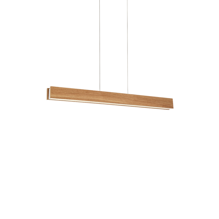 Modern Forms Drift Linear Pendant Pendants Modern Forms Walnut 38x2x3 