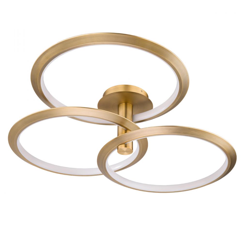 WAC Solaris LED Pendant PD-94940 Pendant WAC Brass  