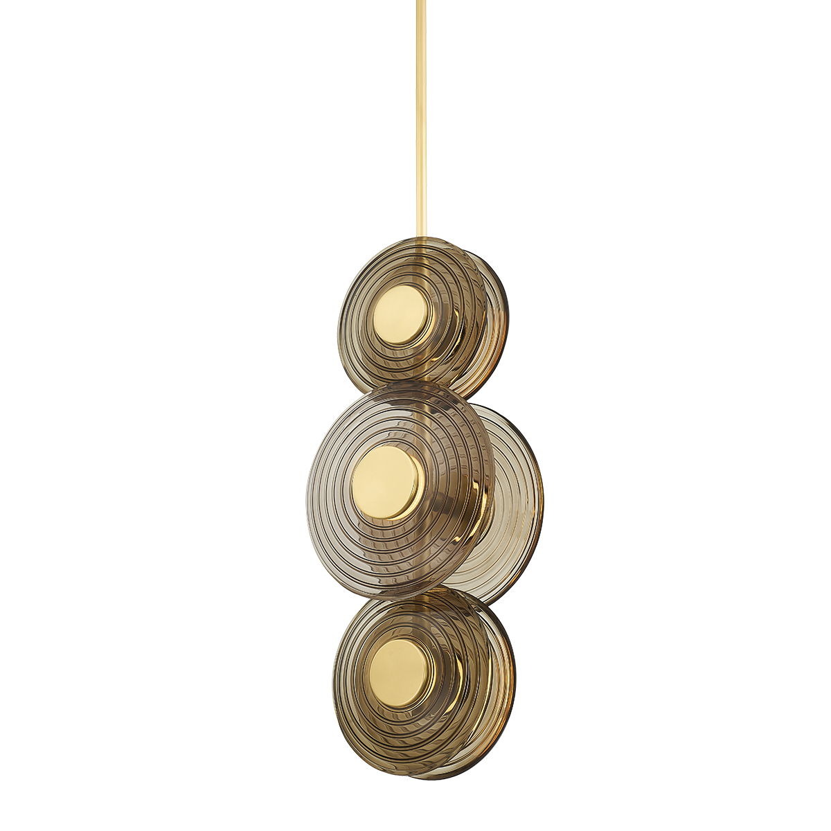 Hudson Valley Lighting Griston Pendant Pendant Hudson Valley Lighting Aged Brass  