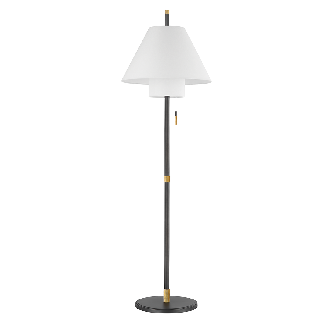 Hudson Valley Lighting Glenmoore Floor Lamp Table Lamps Hudson Valley Lighting Aged Brass  