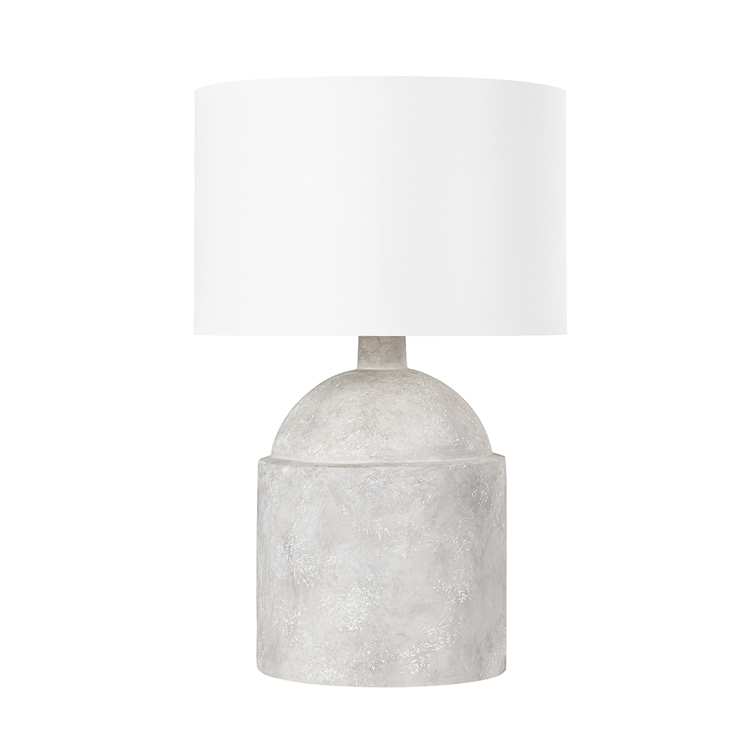 Troy Lighting TORRANCE Table Lamp Table Lamps Troy Lighting CERAMIC WEATHERED GREY 18x18x27.5 