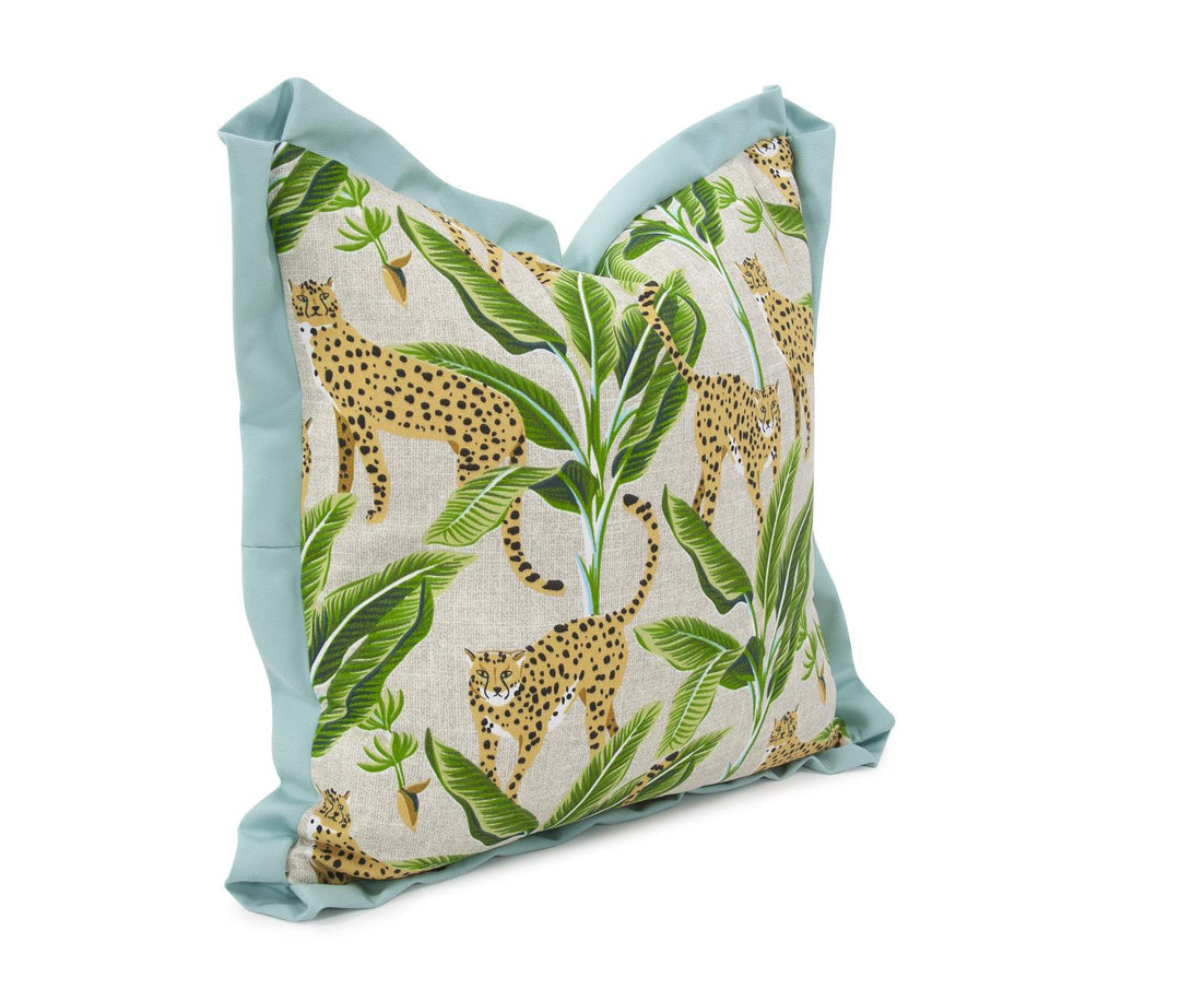 Howard Elliott Collection 20 x 20 Outdoor Pillow Safari Natural- Poly Insert