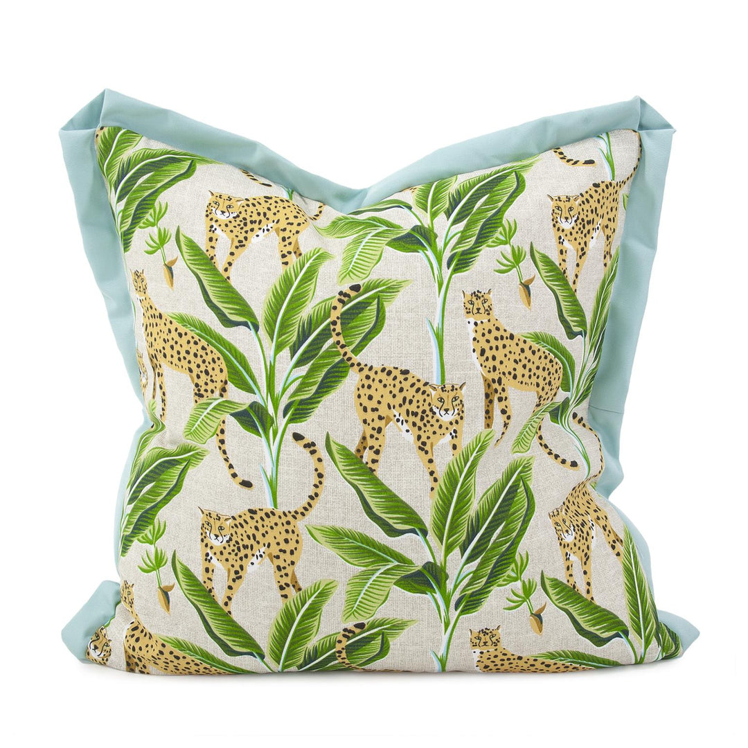 Howard Elliott Collection 24 x 24 Outdoor Pillow Safari Natural- Poly Insert