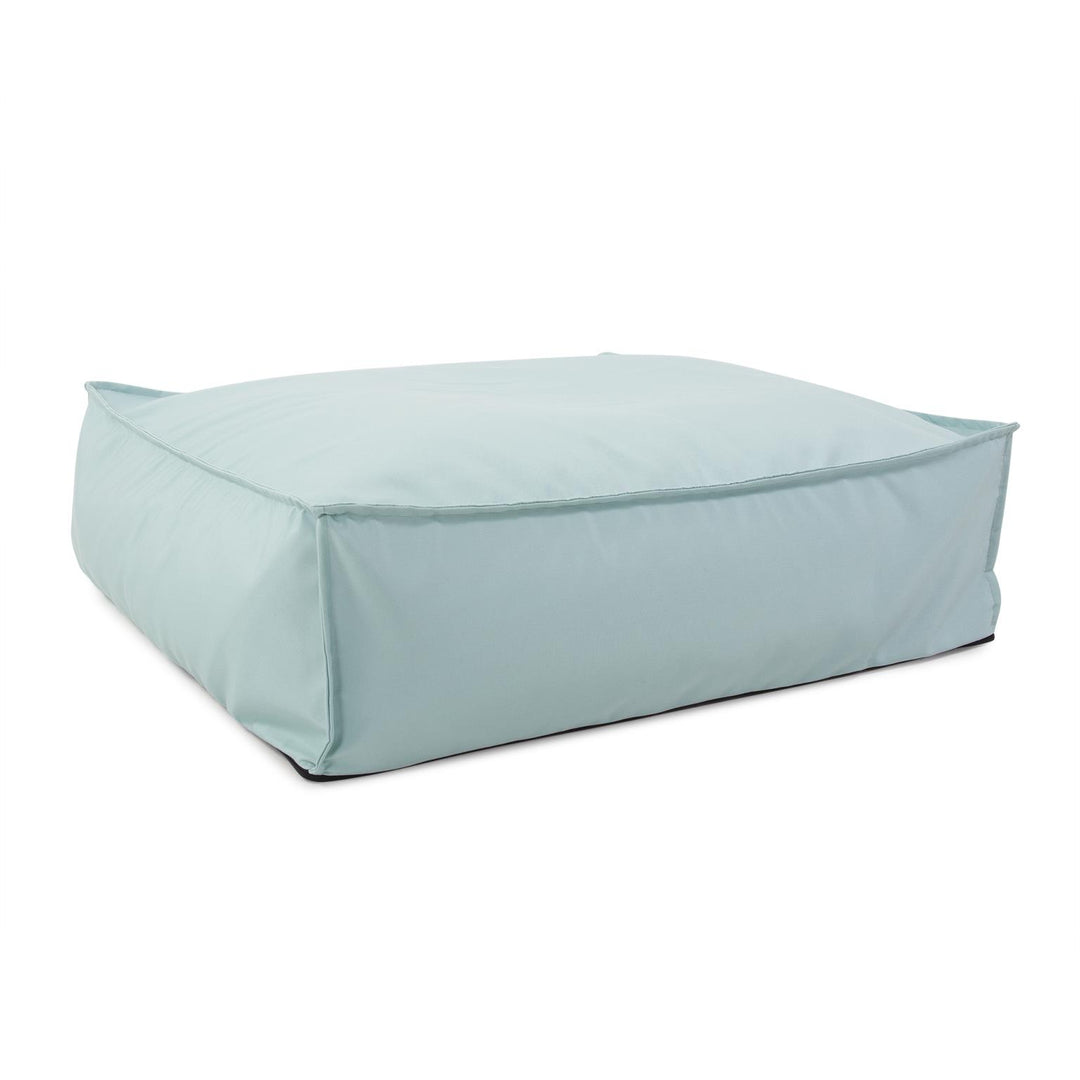 Howard Elliott Collection Outdoor Square Floor Pouf, Seascape Breeze Ottomans Howard Elliott Collection   