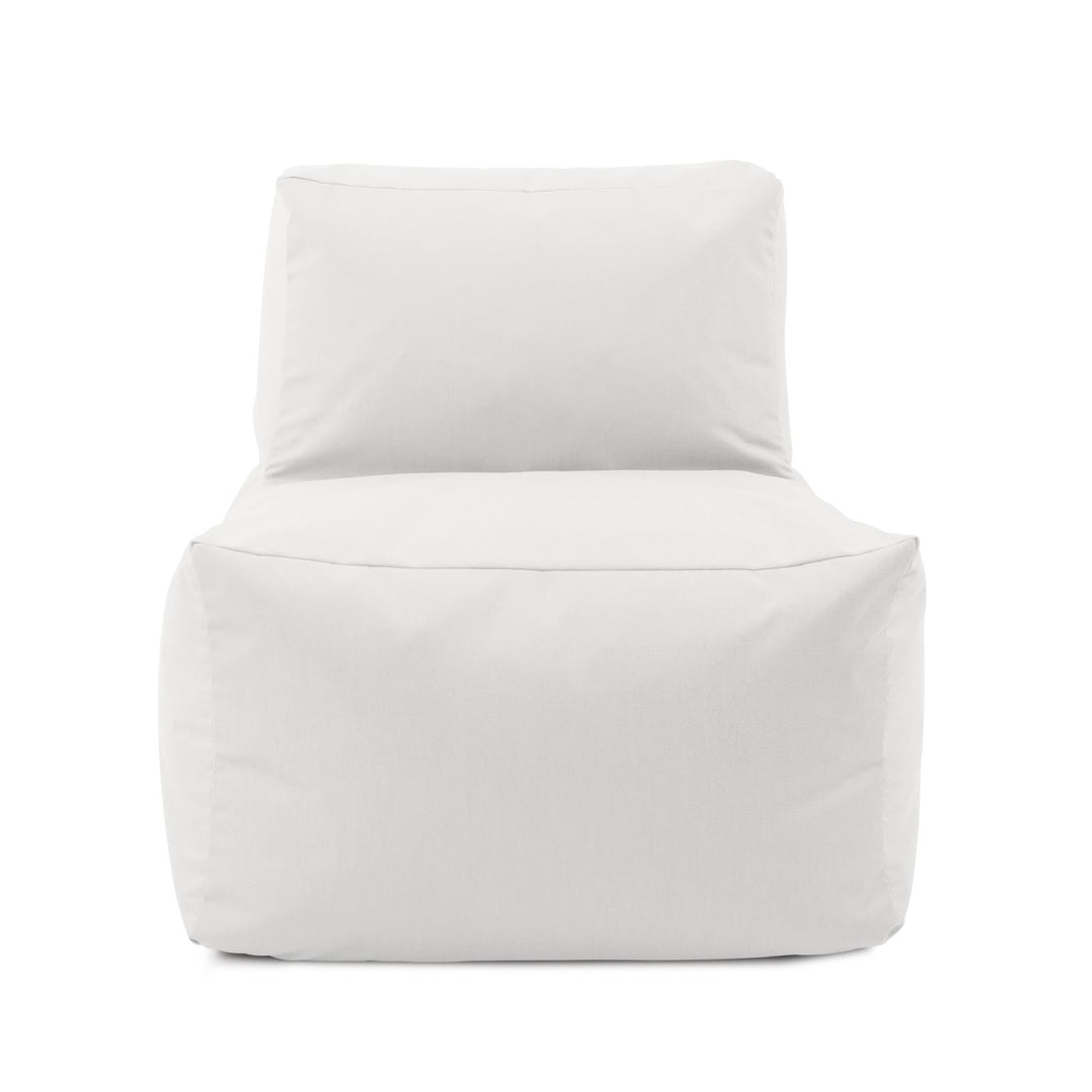 Howard Elliott Collection Outdoor Pouf Chair, Seascape Natural Ottomans Howard Elliott Collection   