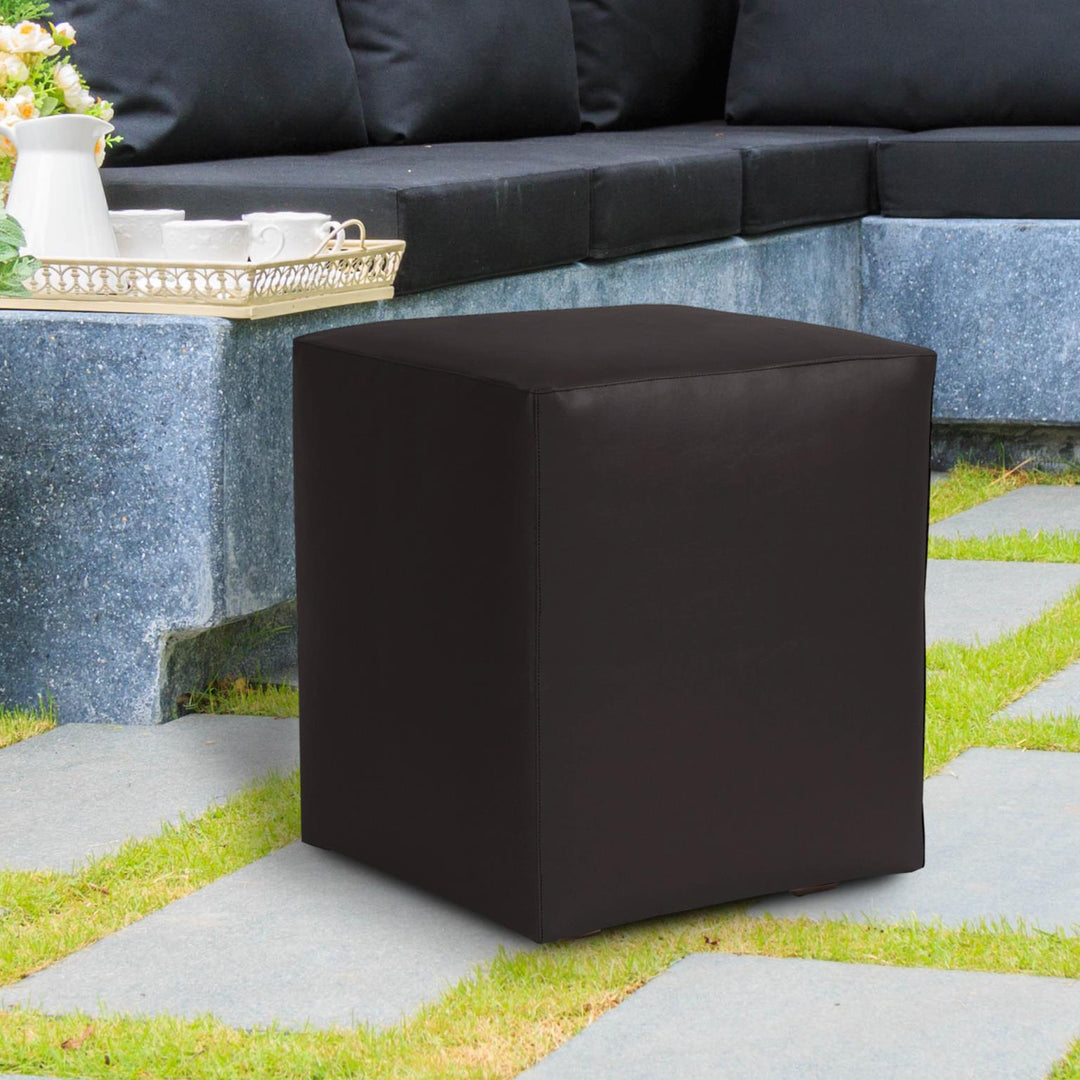 Howard Elliott Collection Universal Cube Cover Atlantis Black (Cover Only) Outdoor Living Howard Elliott Collection   