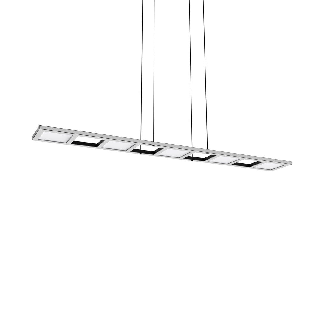 Blackjack Lighting Quadra Pendant Pendants Blackjack Lighting 6 x 47.1 x 0.5 Polished Chrome 