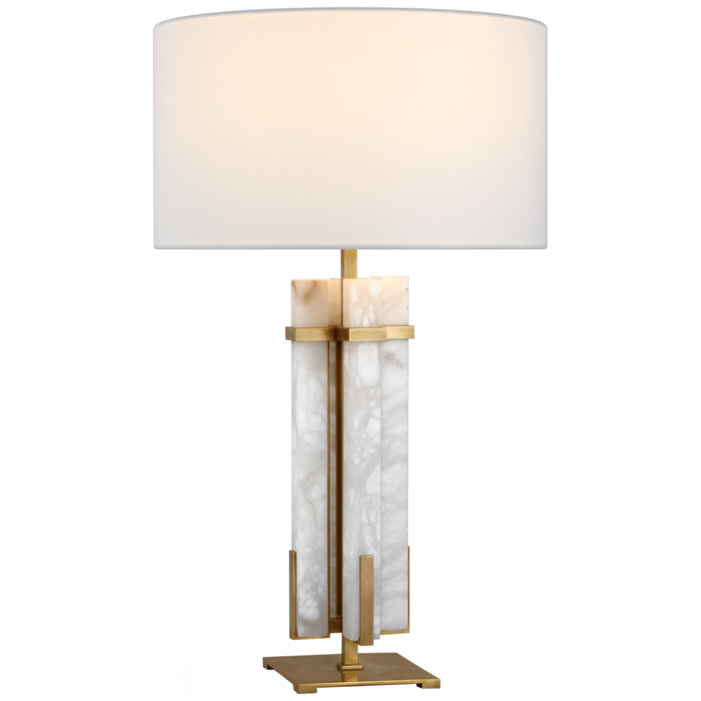 Visual Comfort & Co. Malik Large Table Lamp Table Lamps Visual Comfort & Co.   