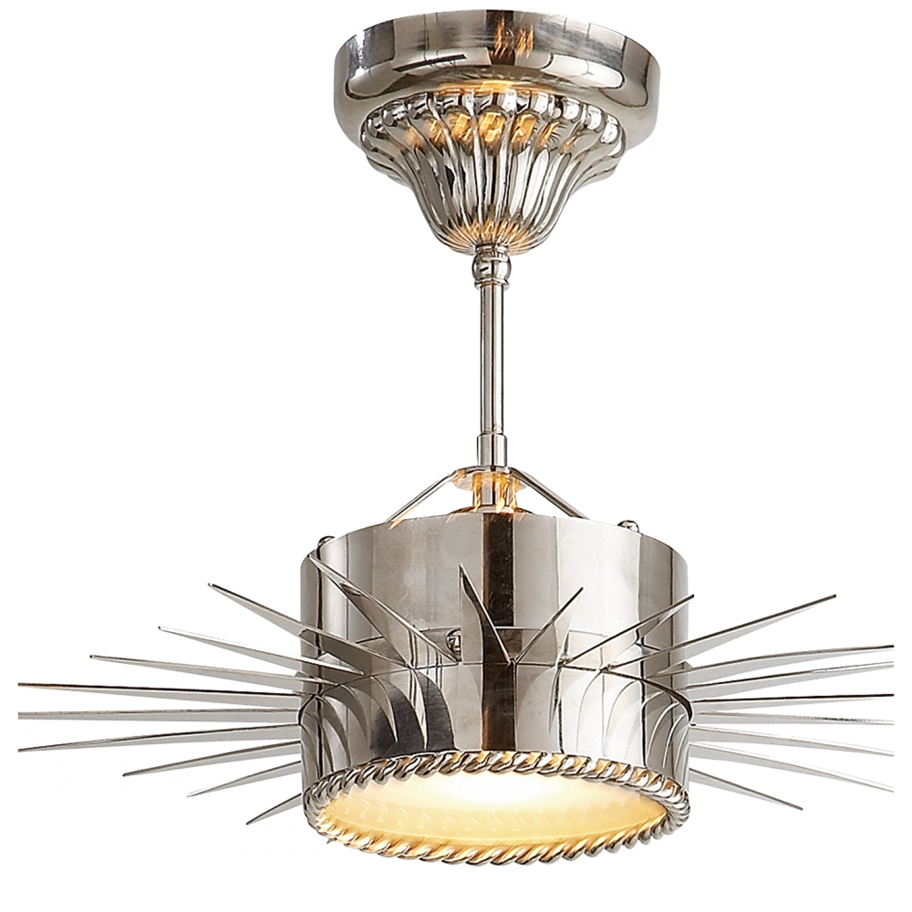 Visual Comfort & Co. Soleil Small Semi-Flush Ceiling Lights Visual Comfort & Co.   