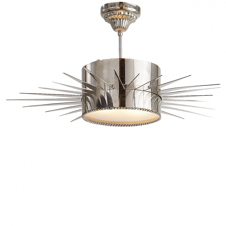 Visual Comfort & Co. Soleil Large Semi-Flush Ceiling Flush Mounts Visual Comfort & Co.   