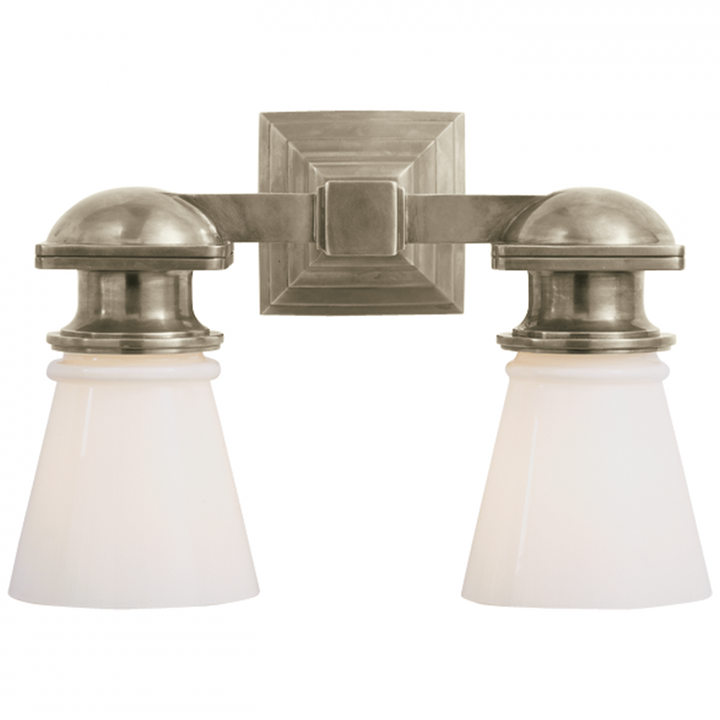 Visual Comfort & Co. New York Subway Double Light Wall Sconces Visual Comfort & Co.   