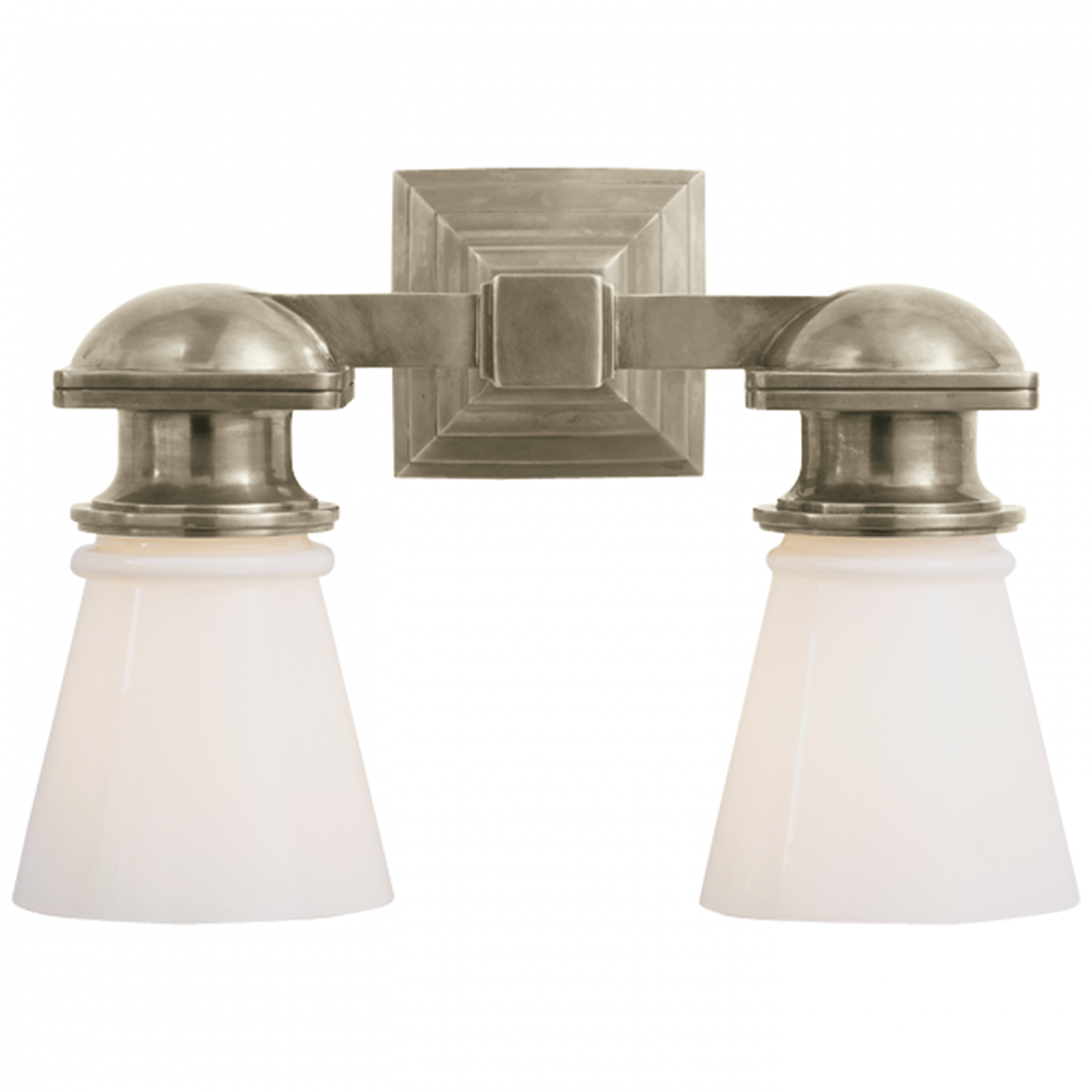 Visual Comfort & Co. New York Subway Double Light Wall Lights Visual Comfort & Co.   