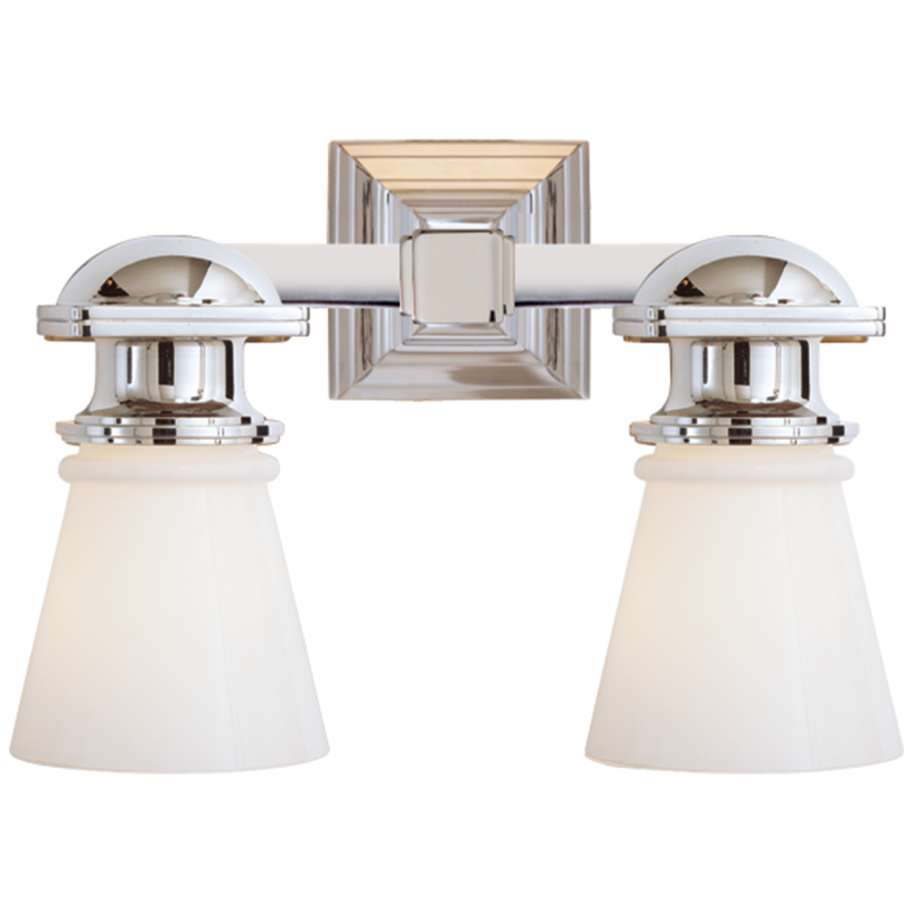 Visual Comfort & Co. New York Subway Double Light Wall Lights Visual Comfort & Co.   