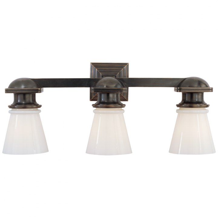 Visual Comfort & Co. New York Subway Triple Light Wall Sconces Visual Comfort & Co.   