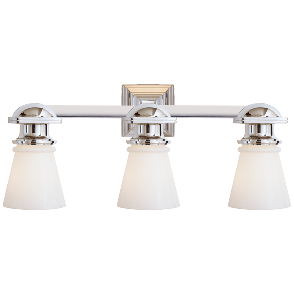 Visual Comfort & Co. New York Subway Triple Light Wall Lights Visual Comfort & Co.   