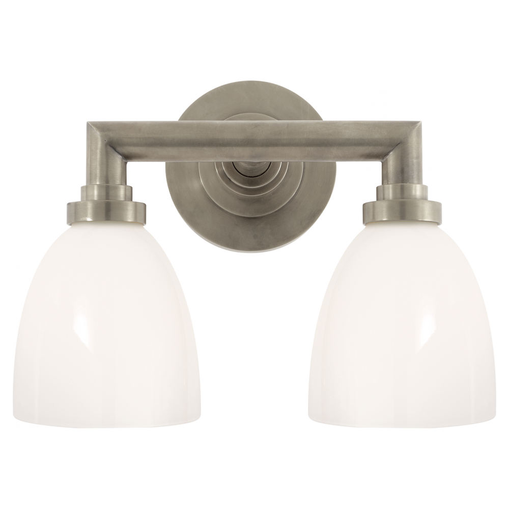 Visual Comfort & Co. Wilton Double Bath Light Vanity Lights Visual Comfort & Co.   