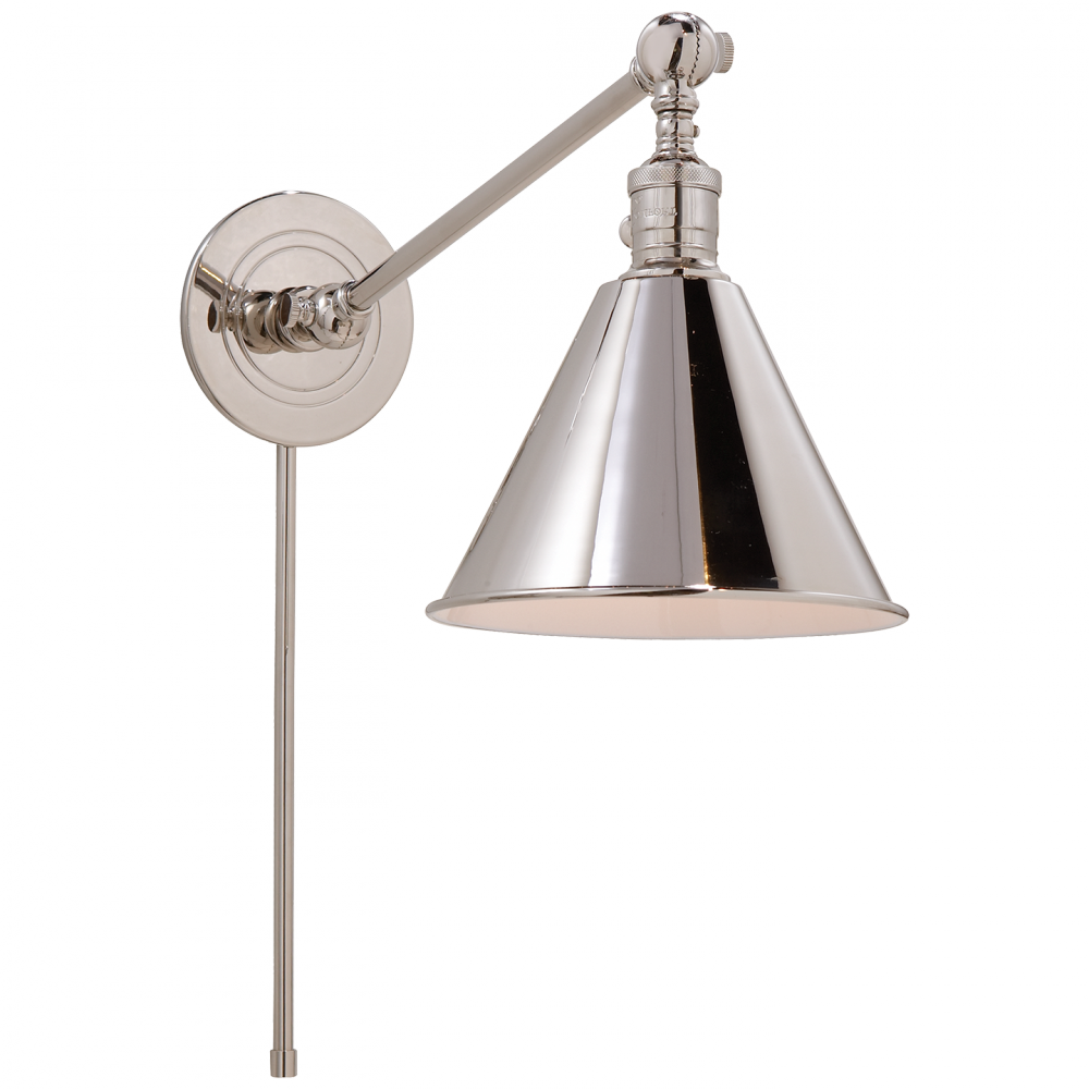 Visual Comfort & Co. Boston Functional Single Arm Library Light Wall Lights Visual Comfort & Co.   