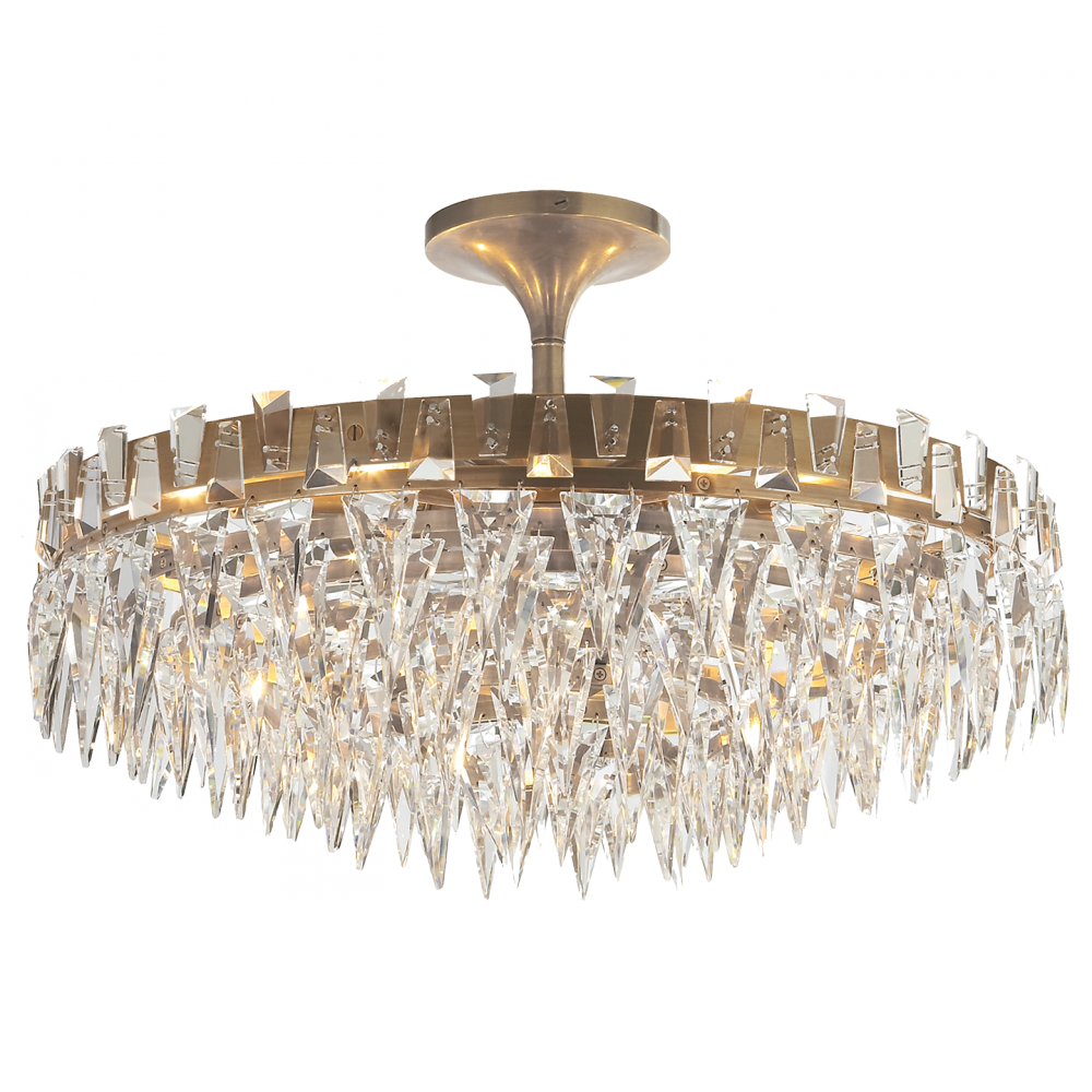 Visual Comfort & Co. Trillion Large Flush Mount Ceiling Lights Visual Comfort & Co.   