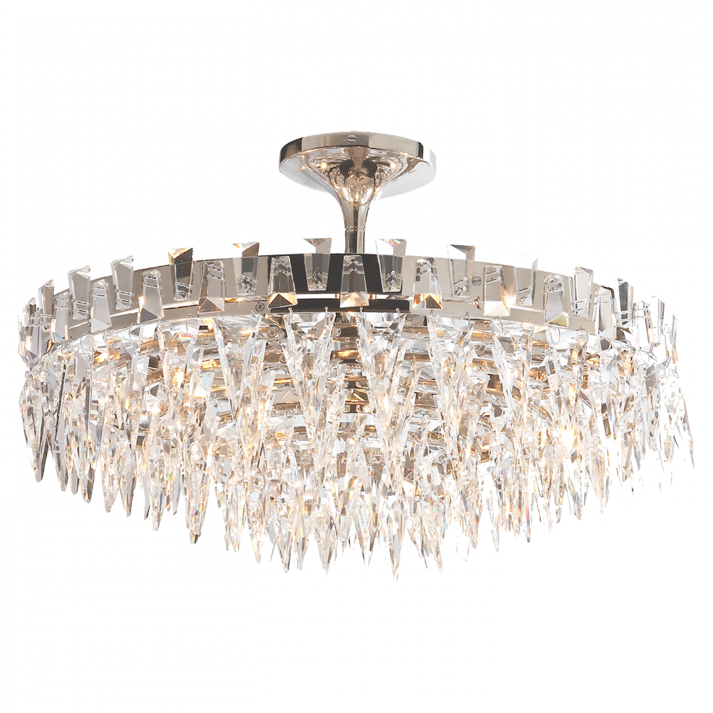 Visual Comfort & Co. Trillion Large Flush Mount Ceiling Lights Visual Comfort & Co.   