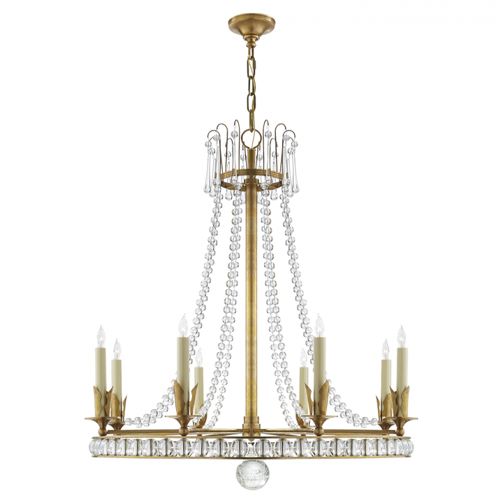 Visual Comfort & Co. Regency Large Chandelier Chandeliers Visual Comfort & Co.   