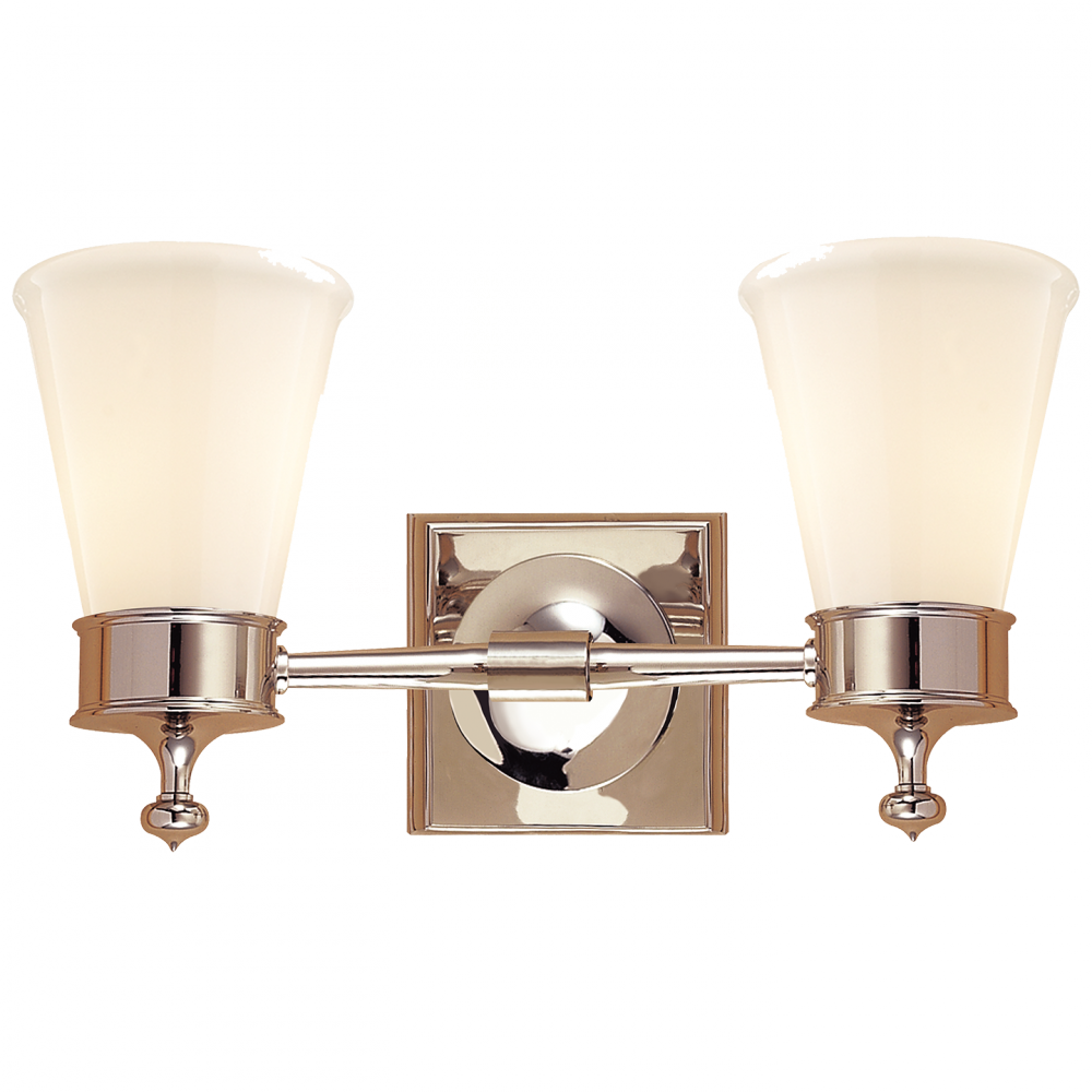 Visual Comfort & Co. Siena Double Sconce Wall Lights Visual Comfort & Co.   