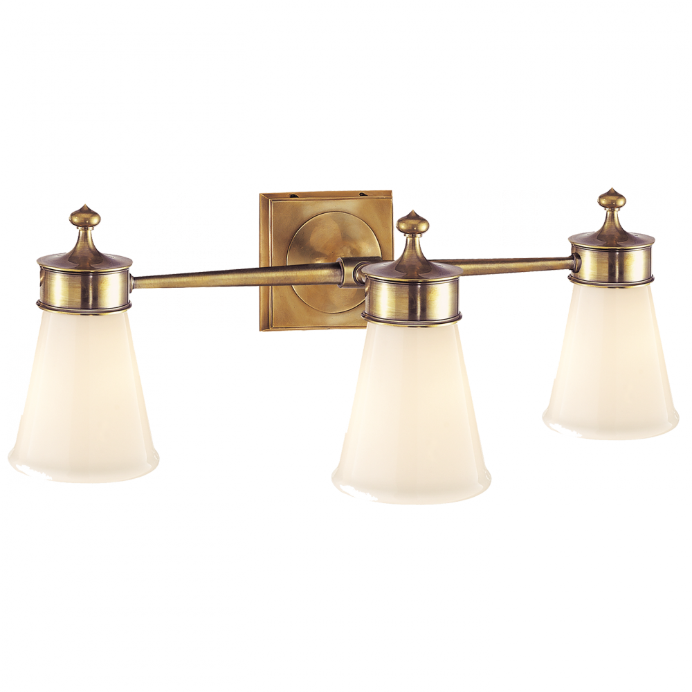 Visual Comfort & Co. Siena Triple Sconce