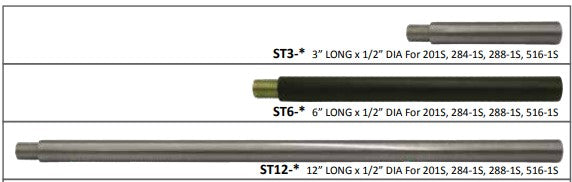 Innovations Lighting Stem 12" Downrod - Weathered Zinc