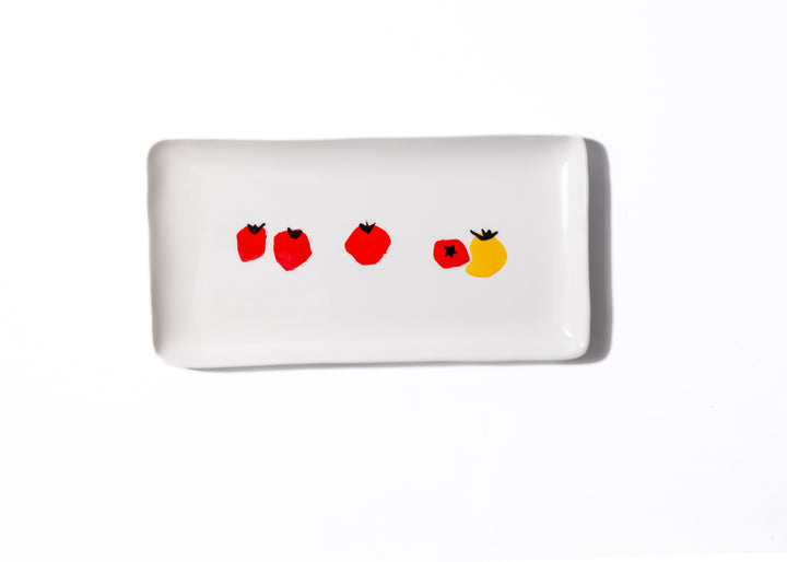 Zafferano America Tomato Rectangular Serving Platter Tableware Zafferano America Default Title  