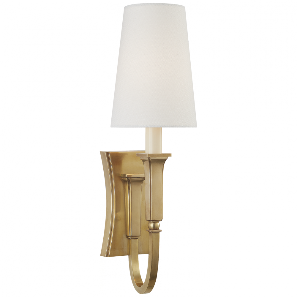 Visual Comfort & Co. Delphia Small Single Sconce Wall Lights Visual Comfort & Co.   