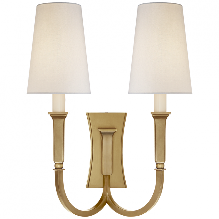 Visual Comfort & Co. Delphia Large Double Arm Sconce