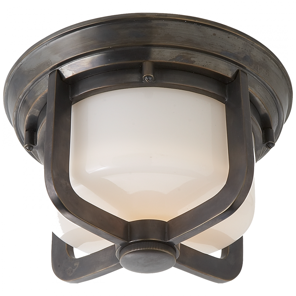 Visual Comfort & Co. Milton Short Flush Mount Ceiling Lights Visual Comfort & Co.   