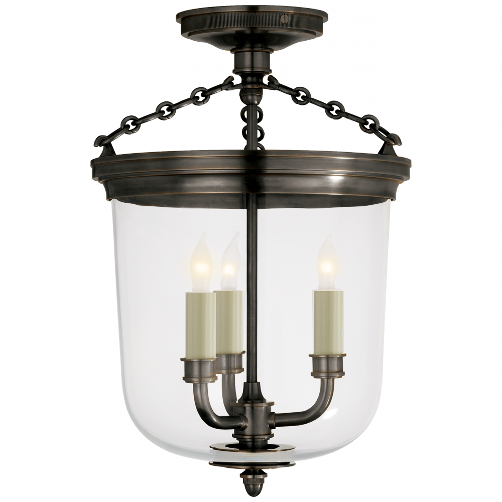 Visual Comfort & Co. Merchant Semi-Flush Ceiling Lights Visual Comfort & Co.   