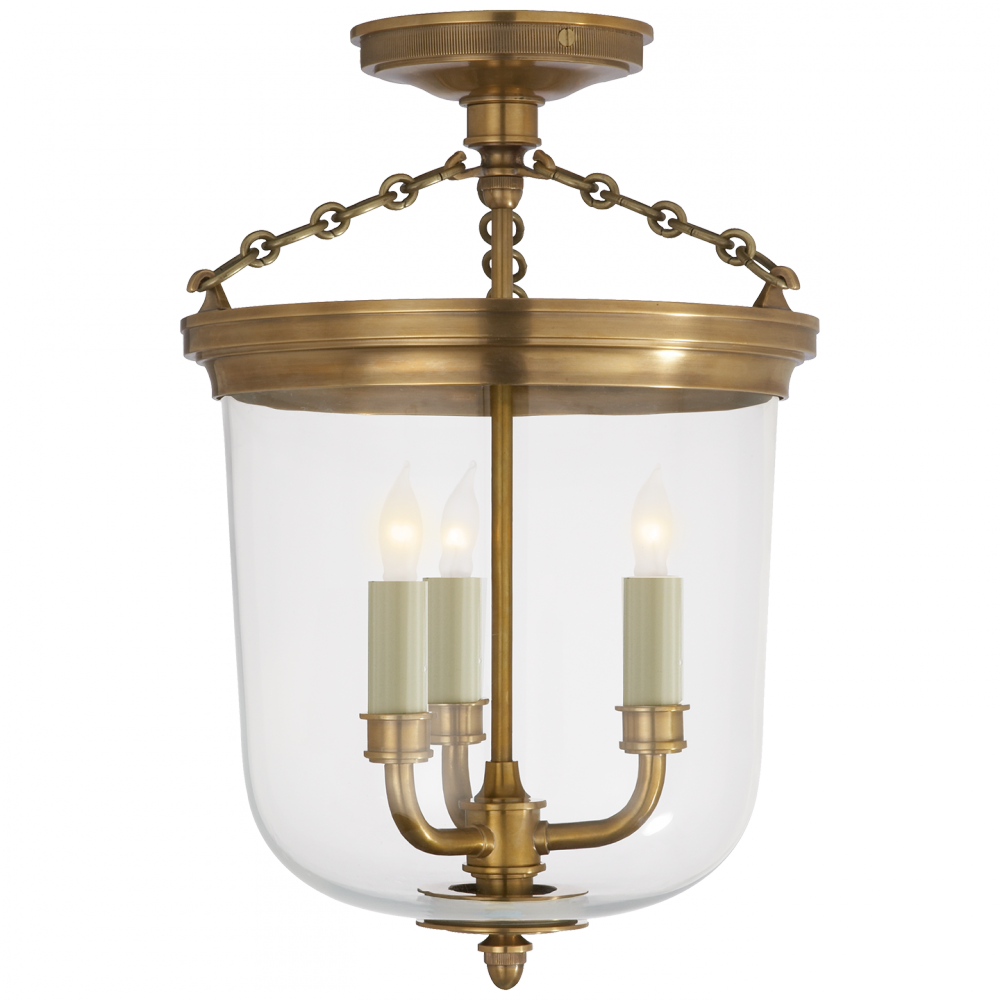 Visual Comfort & Co. Merchant Semi-Flush Ceiling Lights Visual Comfort & Co.   