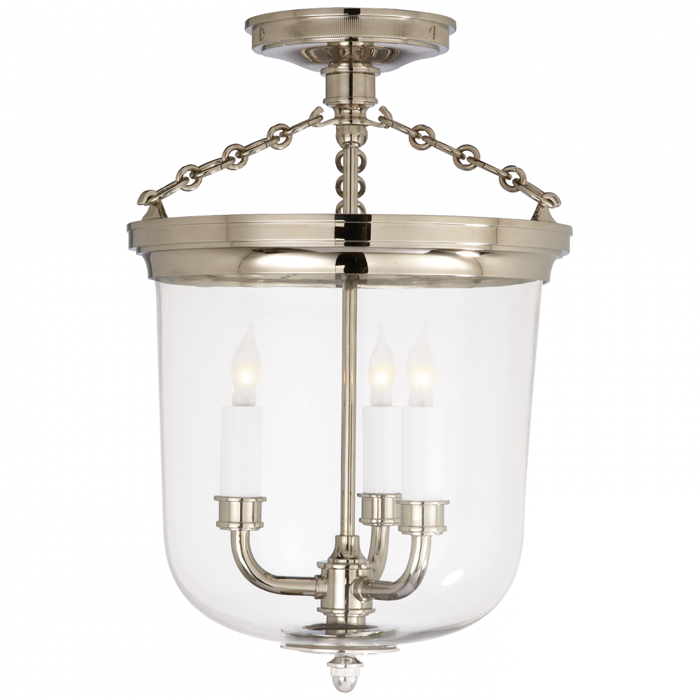 Visual Comfort & Co. Merchant Semi-Flush Ceiling Lights Visual Comfort & Co.   