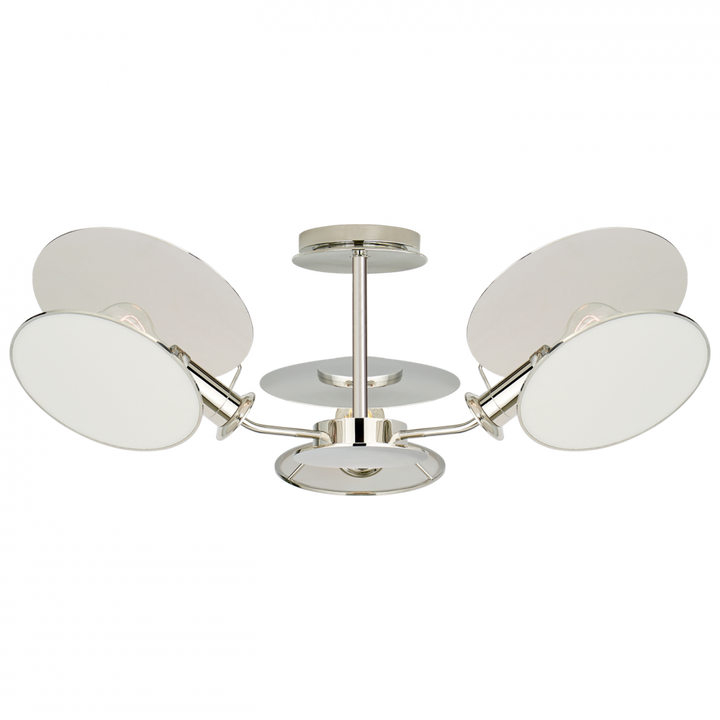 Visual Comfort & Co. Osiris Medium Reflector Semi-Flush Mount Ceiling Flush Mounts Visual Comfort & Co.   