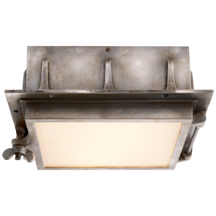 Visual Comfort & Co. Knockout Square Ceiling Light Ceiling Semi Flush Mounts Visual Comfort & Co.   