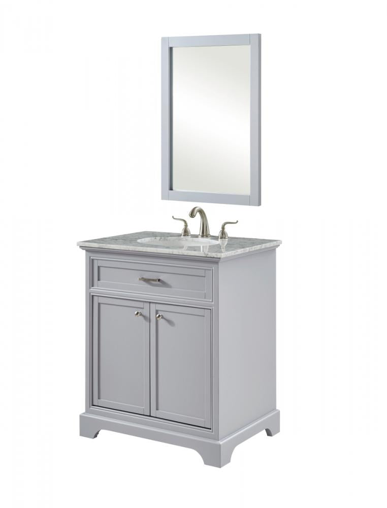 Elegant Americana Bathroom Vanity Bathroom Vanity Elegant 30 Gray Not Included