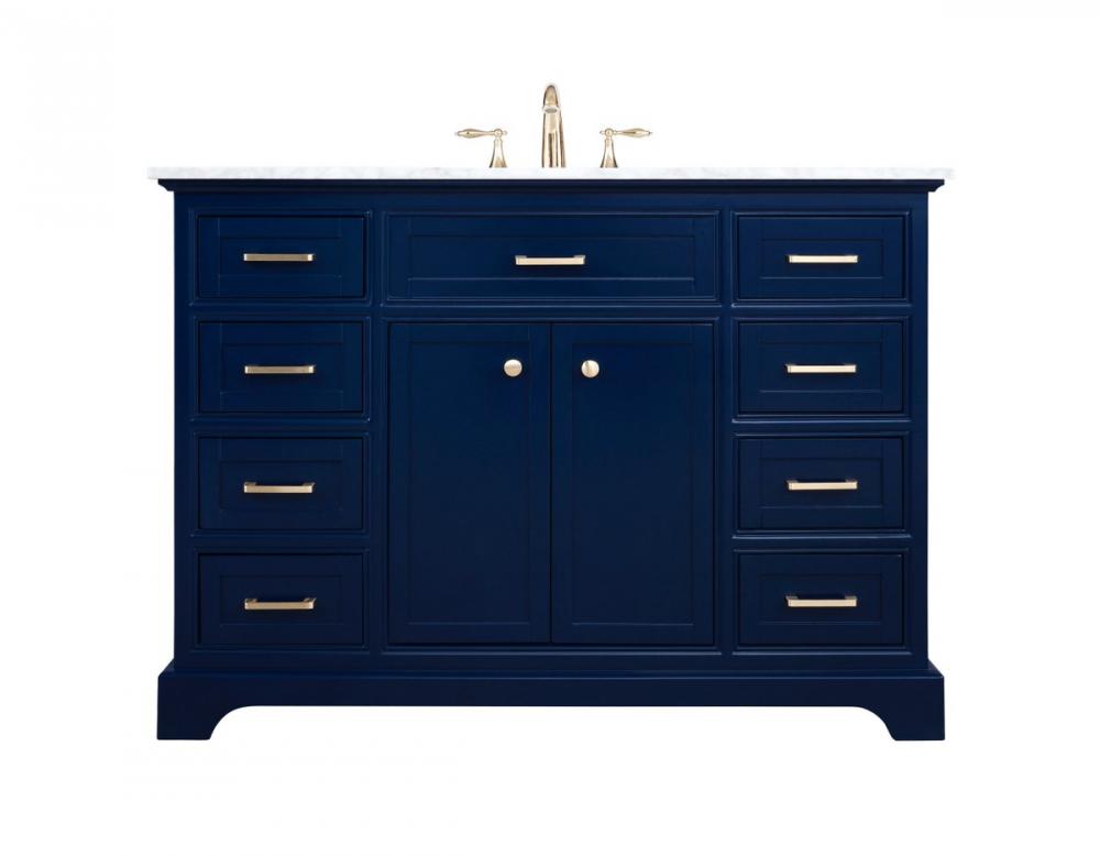 Elegant Americana Bathroom Vanity Bathroom Vanity Elegant 48 Blue Not Included