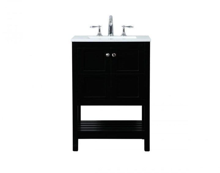 Elegant Theo Bathroom Vanity Bathroom Vanity Elegant 24 Black Not Included