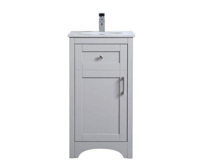 Elegant Moore Bathroom Vanity Bathroom Vanity Elegant 18 Gray Not Included