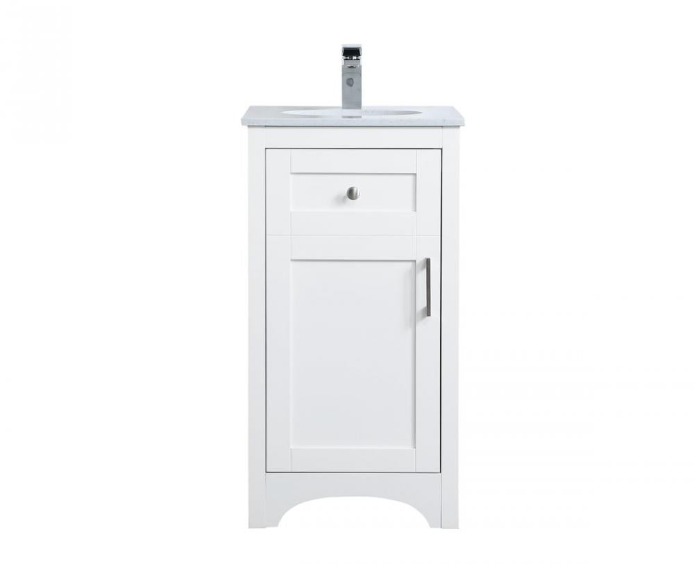 Elegant Moore Bathroom Vanity Bathroom Vanity Elegant 18 White Not Included