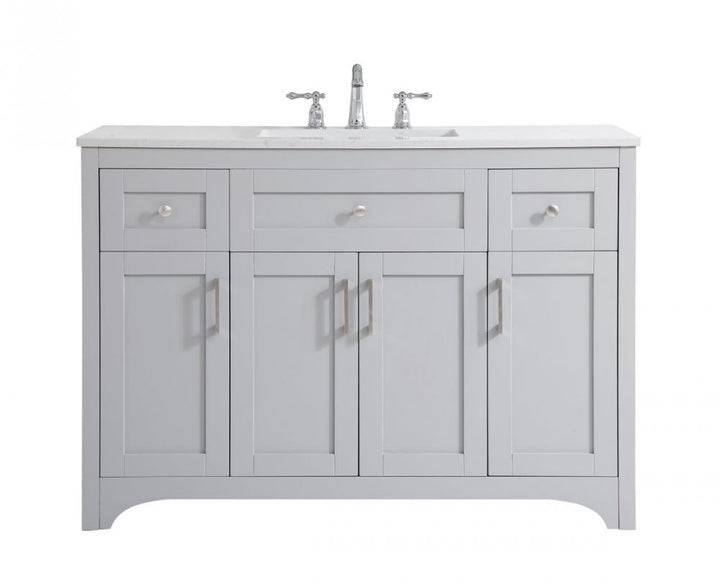 Elegant Moore Bathroom Vanity Bathroom Vanity Elegant 48 Gray Not Included