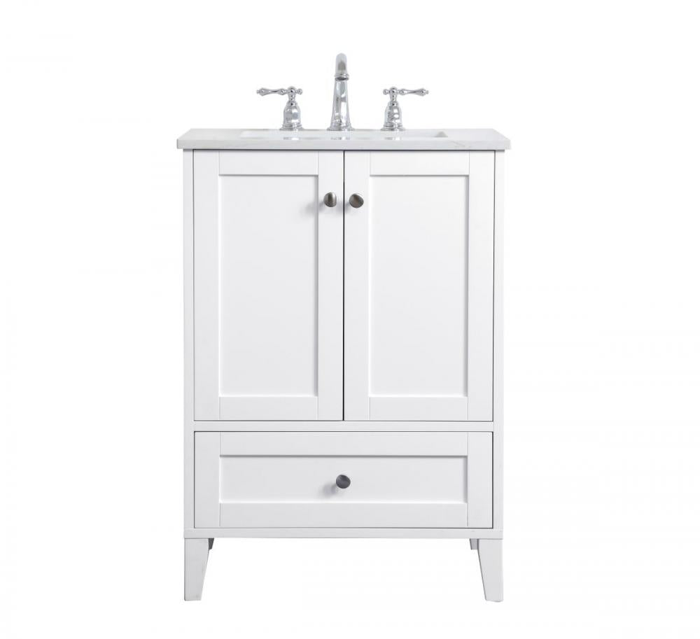 Elegant Sommerville Bathroom Vanity Bathroom Vanity Elegant 24 White Not Included