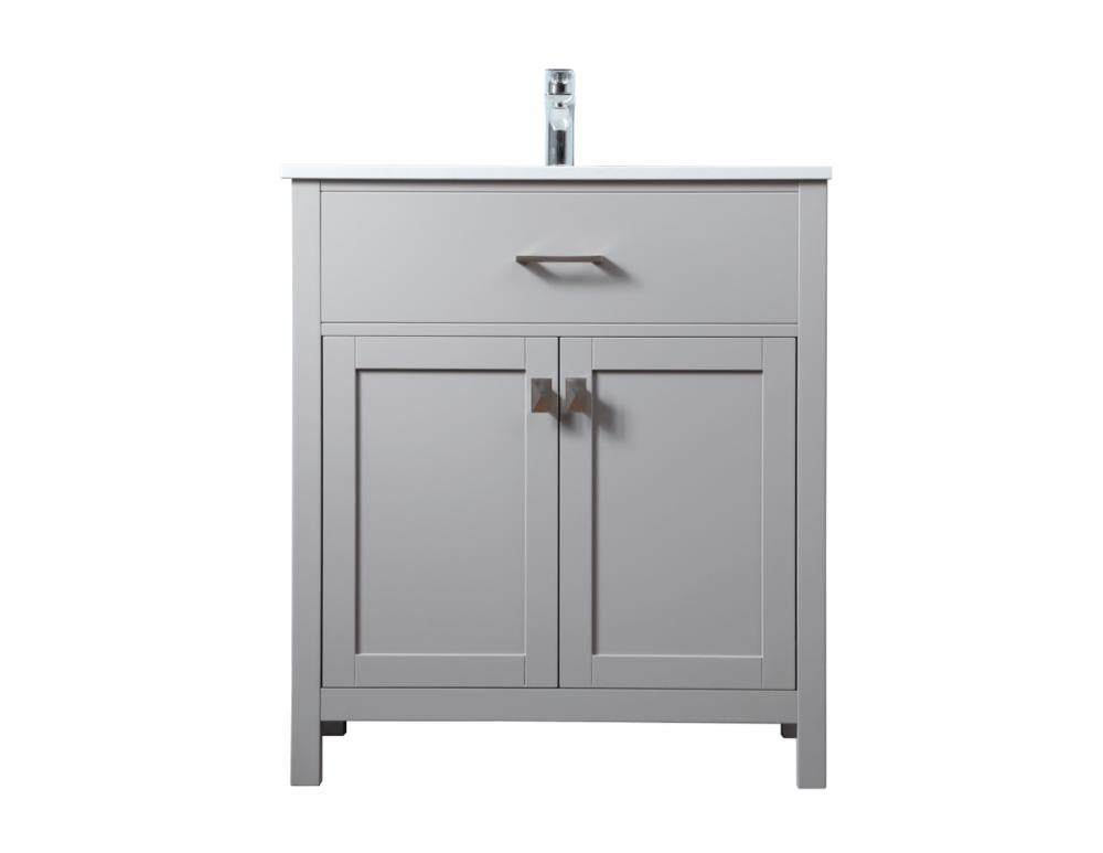 Elegant Harrison Bathroom Vanity Bathroom Vanity Elegant 30 Gray 