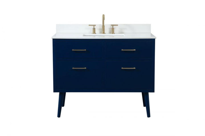 Elegant Boise Bathroom Vanity Bathroom Vanity Elegant 42 Blue Included