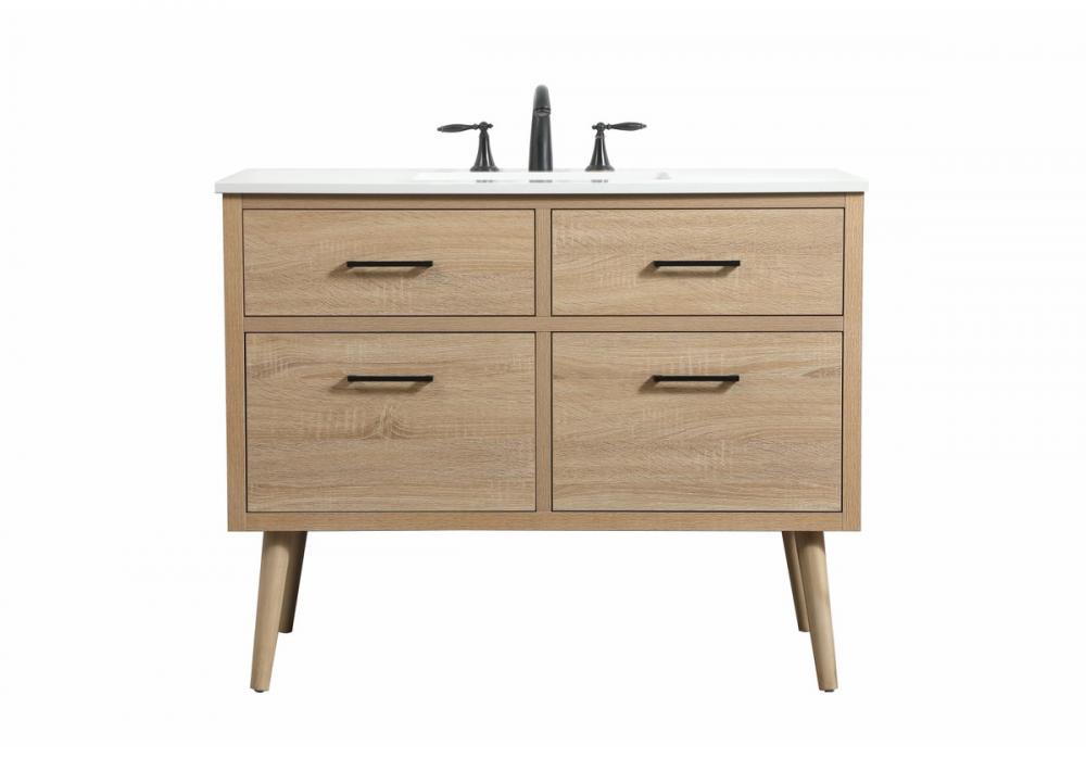 Elegant Boise Bathroom Vanity Bathroom Vanity Elegant 42 Wood|Brown Not Included