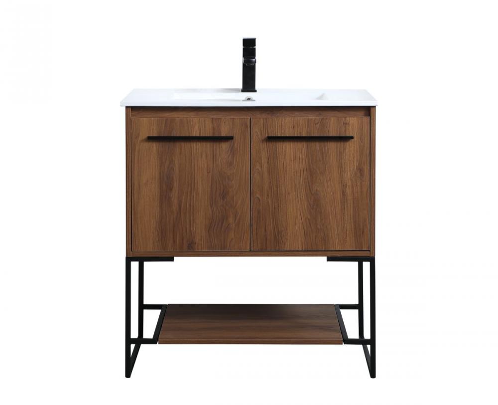 Elegant Gerard Bathroom Vanity Bathroom Vanity Elegant 30 Brown 