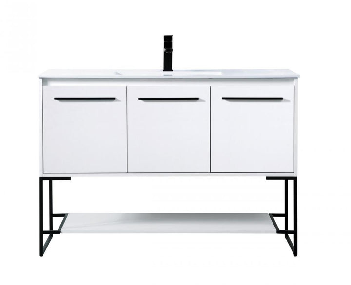 Elegant Gerard Bathroom Vanity Bathroom Vanity Elegant 48 White 